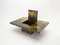 Oxidized Brass Coffee Table by Isabelle and Richard Faure for Honoré Paris, 1970s, Image 3