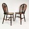 Antike viktorianische englische Windsor Stühle, 1900, 2er Set 5