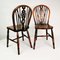Antike viktorianische englische Windsor Stühle, 1900, 2er Set 2