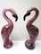 Mid-Century Murano Glas Flamingos, 1960er, 2er Set 10