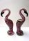 Mid-Century Murano Glass Flamingos, 1960s, Set of 2 5