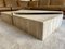 Travertine Coffee Tables, 1980s, Set of 4 2