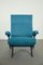 Velvet Lounge Chairs, 1950s, Set of 2 3