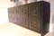 Black Ebonized Brutalist Graphic Sideboard 3