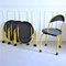 Clark Folding Chairs by Lucci & Orlandini for Lamm, 1980s, Set of 4, Image 7