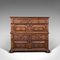 Antique William III English Oak Chest of Drawers, Circa 1700 1