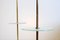 French Frosted Glass Floor Lamp, 1950s, Image 12