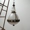 Lámpara colgante francesa vintage de Holophane, Imagen 12