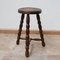 Mid-Century French Bobbin Stool or Side Table 1