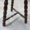Mid-Century French Bobbin Stool or Side Table 6