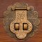 Art Deco Carved Camphor Wood Linen Chest, 1940s 11