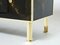 Lacquered Brass Chest of Drawers from Maison Jansen, 1970s 4