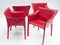 Red Venusia Armchairs by Matteo Grassi, 1990s, Set of 4 19