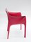 Red Venusia Armchairs by Matteo Grassi, 1990s, Set of 4 4