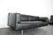 Vintage 250 Met Black Leather Sofa by Piero Lissoni for Cassina, Image 6