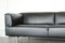Vintage 250 Met Black Leather Sofa by Piero Lissoni for Cassina, Image 7