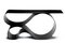 Console Whorl en Aluminium Revêtement en Poudre Noire par Neal Aronowitz 12