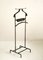 French Valet Stand with Hanger by Jacques Adnet for Compagnie des Arts Français, 1950s, Set of 2, Image 1