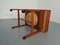 Danish Teak Sewing Table on Wheels, 1960s 21