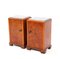 French Art Deco Walnut Nightstands, 1930s, Set of 2 7