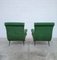 Geschwungenes Sofa & 2 Sessel mit Messingfüßen von Gigi Radice, 1960er, 3er Set 9