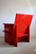 Dutch Modernist Red Lounge Chair by Ruud Franken, 2012 8