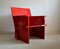 Dutch Modernist Red Lounge Chair by Ruud Franken, 2012 3