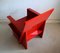 Dutch Modernist Red Lounge Chair by Ruud Franken, 2012 5