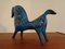 Filigree Ceramic Rimini Blu Horse by Aldo Londi for Bitossi, 1960s, Image 6