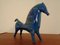 Filigrane Rimini Blu Horse Keramik von Aldo Londi für Bitossi, 1960er 4