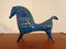 Filigrane Rimini Blu Horse Keramik von Aldo Londi für Bitossi, 1960er 1