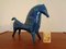 Filigree Ceramic Rimini Blu Horse by Aldo Londi for Bitossi, 1960s 9
