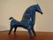 Filigree Ceramic Rimini Blu Horse by Aldo Londi for Bitossi, 1960s 10