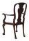 Antique Queen Anne Revival Carved Mahogany Dining Chairs, Circa 1910, Set of 8 5