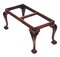 Carved Mahogany Double Stool or Window Seat, 1800s, Image 2