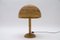 Mid-Century Modern Rattan Table Lamp, 1960s, Image 1