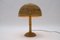 Lampe de Bureau Mid-Century Moderne en Rotin, 1960s 2