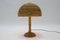 Mid-Century Modern Rattan Tischlampe, 1960er 4