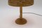 Mid-Century Modern Rattan Table Lamp, 1960s, Image 8