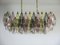 Vintage Multi-Colored Poliedri Murano Glass Chandelier, Image 9