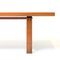 Modern Scandinavian Solid Teak Coffee Table / Bench, 1950s 10