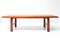 Modern Scandinavian Solid Teak Coffee Table / Bench, 1950s 1