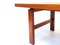 Modern Scandinavian Solid Teak Coffee Table / Bench, 1950s 7