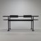 Postmodernist Italian Steel and Leather Bench by Cy Mann for Polflex, 1989, Image 2