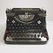 Prima Qwerty Schreibmaschine mit Originaletui von Mercedes, 1930er 1