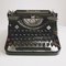 Prima Qwerty Typewriter with Original Case from Mercedes, 1930s 1