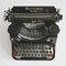 Prima Qwerty Typewriter with Original Case from Mercedes, 1930s 4