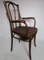 Antique Night Armchair with Enamel Bucket from Thonet, 1900 2