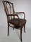 Fauteuil de Nuit Antique avec Seau en Email de Thonet, 1900 2