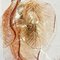 Murano Glass Leaf Sconce, 1980s 3